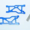 10909 Blue Aluminum Front Suspension Arms (Hop up for 10112) - Image 2