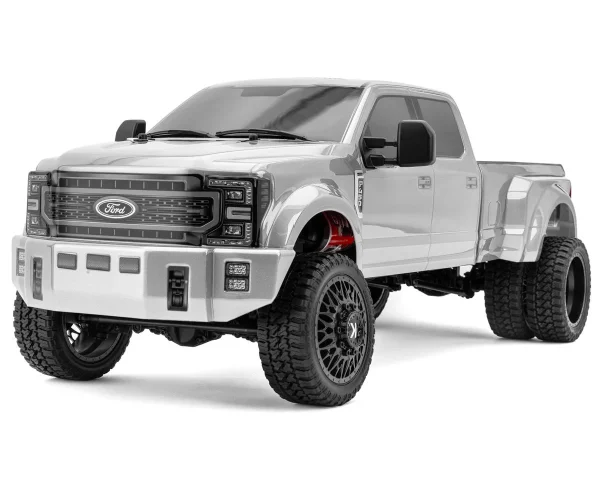 Ford F450 SD KG1 Edition 1/10 RTR Custom Dually Truck (Grey Titanium) w/2.4GHz Radio