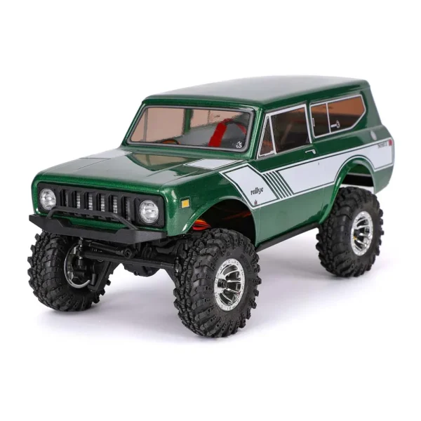 Green Ascent-18 International Scout II - 1/18 Scale Brushed Electric Rock Crawler