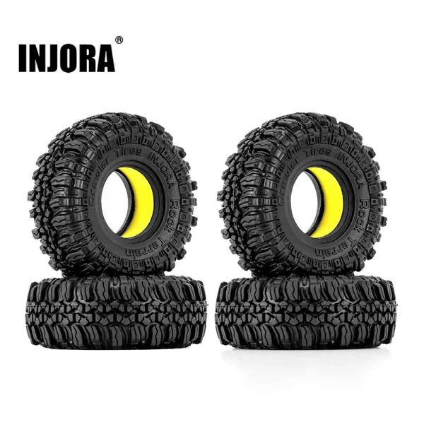 1.0" 56*22mm Tires & Silicone Rubber Inserts Combo (4) (T1005)