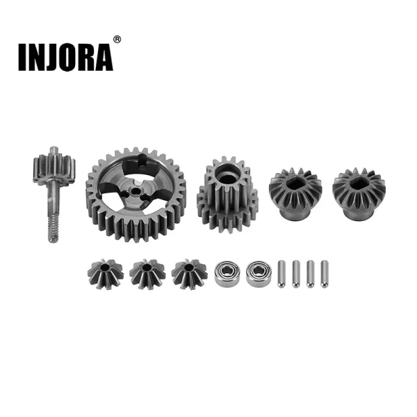 LOS-10  Stainless Steel Transmission Gear Set for 1/24 Losi Micro-B