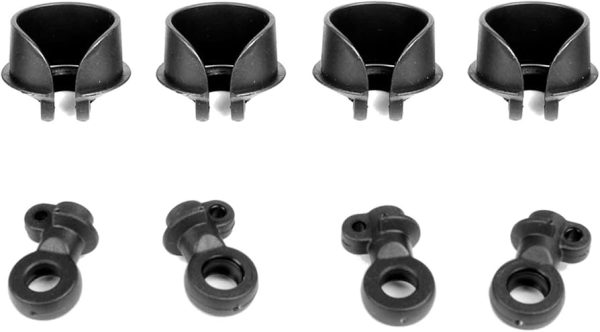 Locking Shock Rod End and Spring Perch Set (works for ARRMA 330608 for 6S EXB)