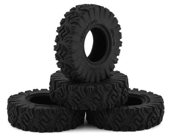 Gekko 1.0" Rubber Off-Road M/T Tires (4) (Soft)