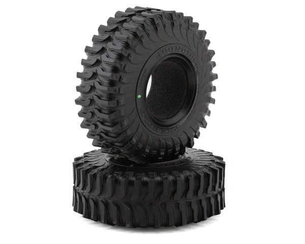 The Hold 2.2" 1/10 Rock Crawler Tires (2) (5.25" - Class 3) (Green)