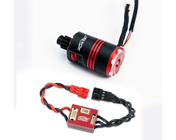 Micro-B Grasshopper Brushless Sensored ESC & Motor Power System Combo