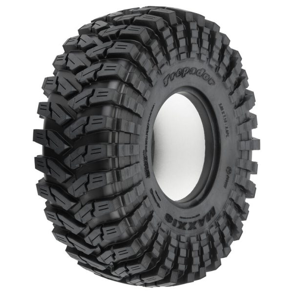 10221-14 1/6 Maxxis Trepador G8 F/R 2.9" Rock Crawler Tires (2): SCX6