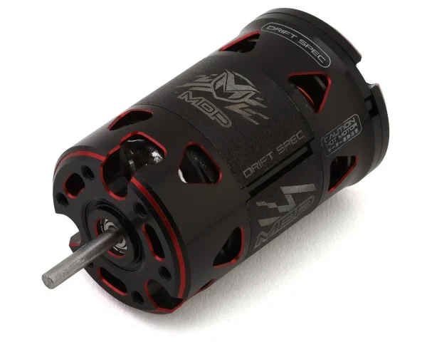 MDP Drift Performance Brushless Sensored Motor (13.5T) (Black/Red)