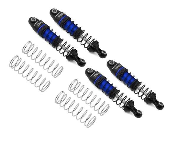 53mm Aluminum Threaded Damper Shocks for Traxxas TRX-4M (Blue) (4)