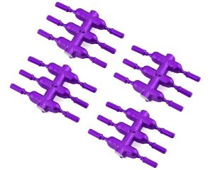 Drift Element Scale Lug Nuts (Purple) (24) (Long)