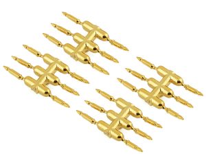 Drift Element Scale Bullet Lug Nuts (Gold Chrome) (24)