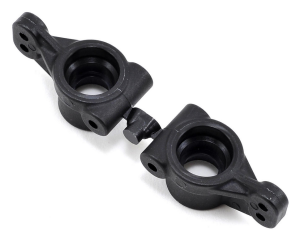73572 ECX R Axle Carriers- Black; RUC BST CIR TOR 2wd