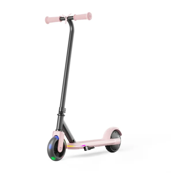 ES-1 Pink Electric Scooter(110lb Max, 5mph, 6.2 mile range)