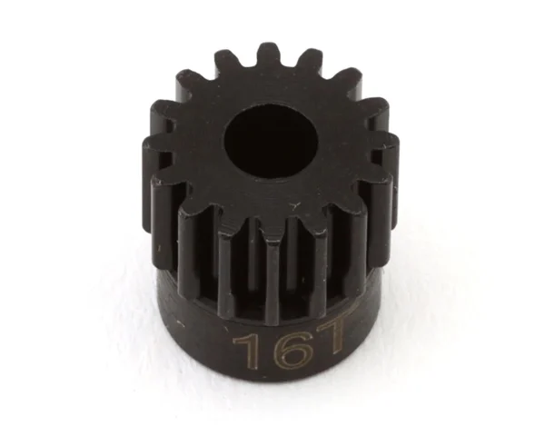 CSG16M05 Mod 0.5 Hard Blackened Steel Pinion Gear (1/8 Bore) (16T)