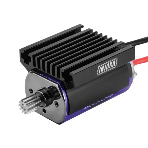 180 PRO Brushed 48T Purple Motor w/Heatsink & Steel Pinion for 1/18 TRX4M