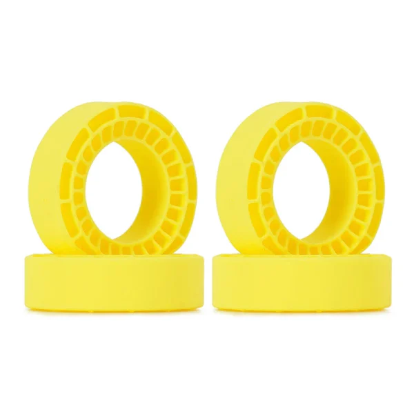 4pcs Yellow Silicone Rubber Inserts For 1.3" Tires (64mm)