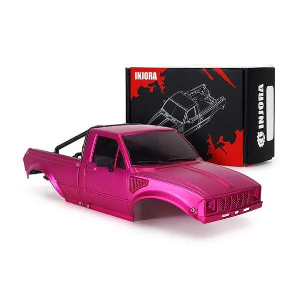 Pink IR60-24 Pickup Hard Body for 1/24 SCX24 C10 JLU Bronco Base Camp