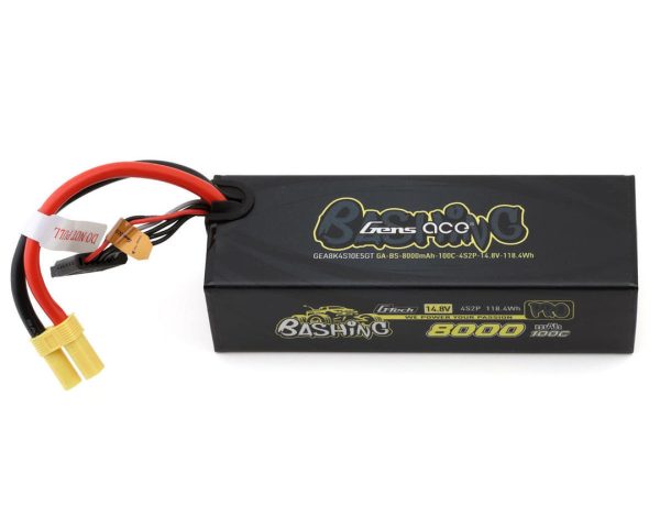 G-Tech 4s LiPo Battery Bashing Pro 100C (14.8V/8000mAh) w/EC5 Connector