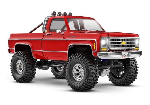 97064-1-RED TRX-4M™ Scale and Trail® Crawler with 1979 Chevrolet® K10 Truck Body: 1/18-Scale 4WD Electric Truck with TQ 2.4GHz Radio System