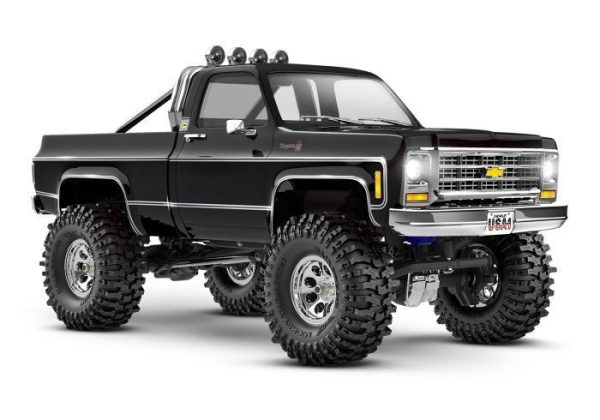 97064-1-BLACK TRX-4M™ Scale and Trail® Crawler with 1979 Chevrolet® K10 Truck Body: 1/18-Scale 4WD Electric Truck with TQ 2.4GHz Radio System