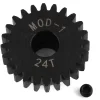 24T Mod 1 Pinion,  8mm Bore
