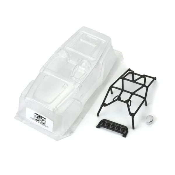 3664-00 2004 Jeep LJ Clear Body with Trail Cage for  Axial SCX24