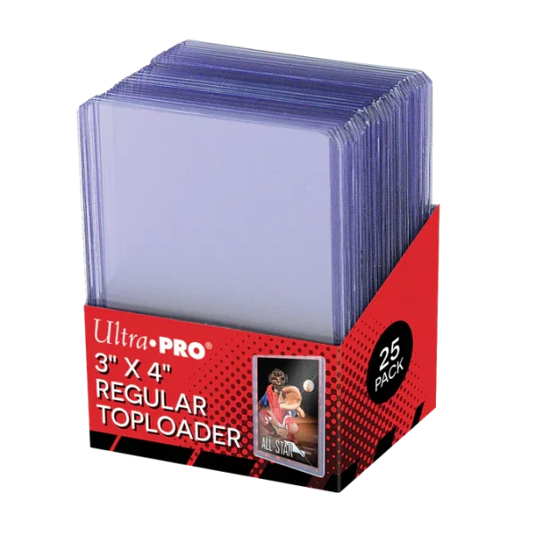 Ultra Pro 3"x4" Regular Toploader 25ct