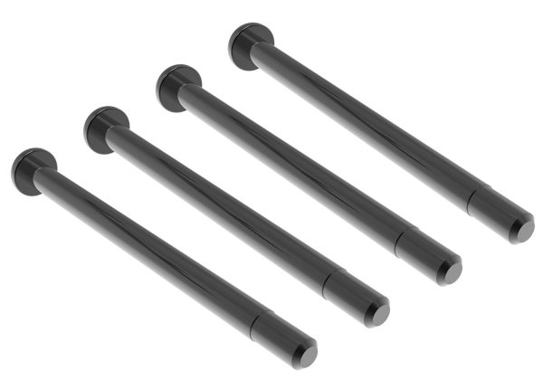 10741X Suspension pins, inner, upper (hardened steel), 3x45mm (4)