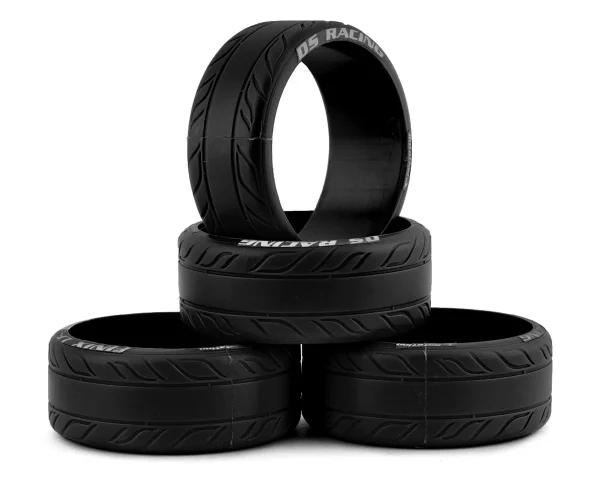 Finix Treaded Drift Tires (4) (LF-3) P-Tile, Painted Floor and Epoxy (Medium)
