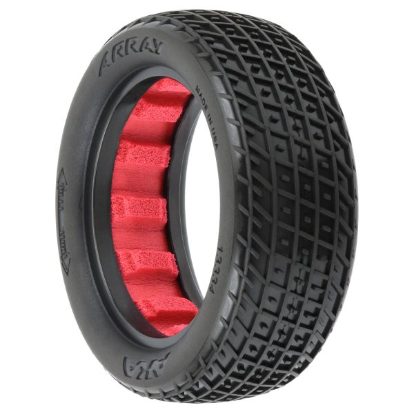 Array 2.2" Super Soft Long Wear Dirt Oval Buggy 2WD/4WD Front Tires (2) - Image 2
