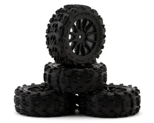 Saw Blade Pre-Mounted Tires for ARRMA® Typhon Grom™ (4)