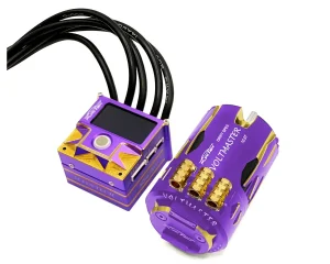 SlideVolt (Purple/Gold) 1/10 Drift Sensored Brushless ESC & Motor Combo