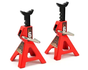 Chubby 6 TON Scale Jack Stand (2) (Miniature Scale Accessory)