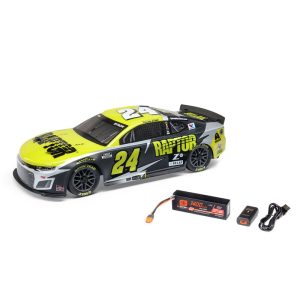 1/12 NASCAR RC Racecar William Byron No. 24 Raptor 2025 Chevrolet Camaro ZL1 2S AWD RTR Brushed On-Road (Battery & Charger Included)