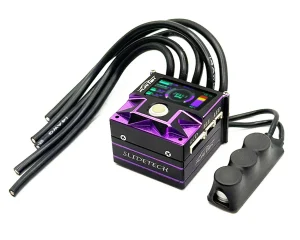 Purple SlideTech Drift & Stock 1/10 Sensored ESC w/OLED Display