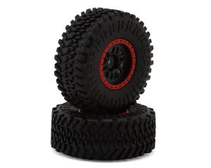 DOHA Pre-Mounted Tires (Red) (2)
