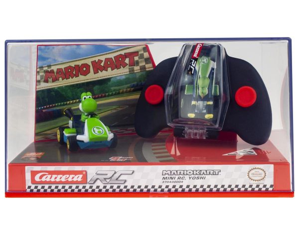 Carrera Nintendo® 1/50 Mario Kart™ Mini Yoshi™ RC Car w/2.4GHz Radio & Rechargeable LiPo Battery