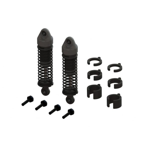 330838 Shock Set, 58mm Length, 800cSt Oil (2pcs) - GROM