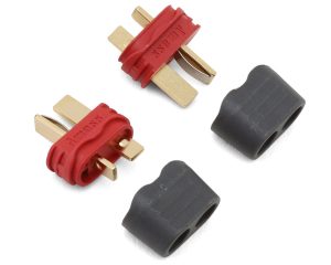 T-Style Connectors Set w/Wire Cover (2 Male)