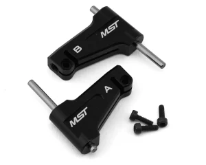 RMX 2.0 S Aluminum Upper Arms (Black) (2)