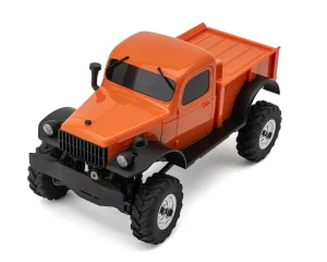 UCX24 1/24 Scale 4WD RTR Micro Rock Crawler w/Salvator Hardbody (Orange) 2.4GHz Radio, Battery & Charger