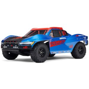 ARA3521T1 1/10 FURY 223S DSC 2WD RTR Brushless Short Course Truck, Blue